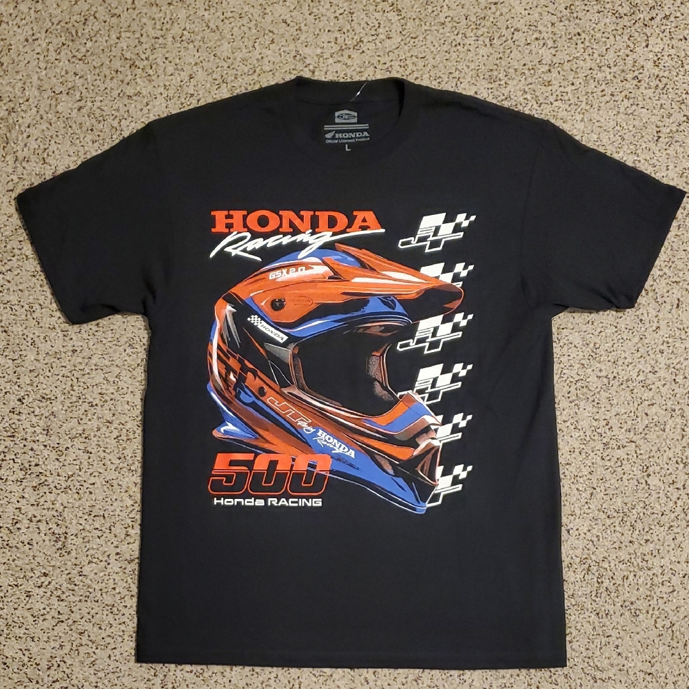 New Honda Racing Graphic Short Sleeve T-Shirt
